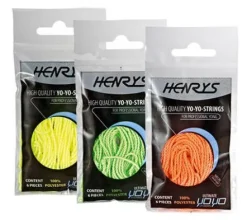 Sznurek do Yoyo 6 szt kolor ZIELONY fluo