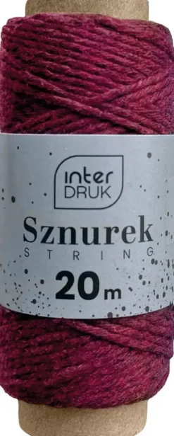 Sznurek na szpulce 20m Satin Gold 4 kolory do wyboru