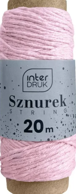 Sznurek na szpulce 20m Satin Gold 4 kolory do wyboru