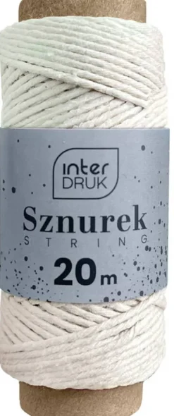 Sznurek na szpulce 20m Satin Gold 4 kolory do wyboru