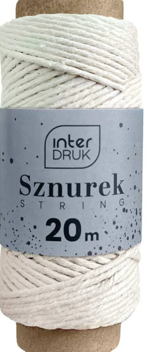 Sznurek na szpulce 20m Satin Gold 4 kolory do wyboru