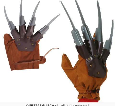 Sztuczna ręka Freddy Krueger halloween