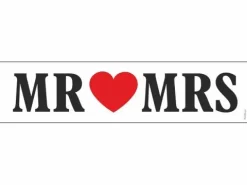 Tablica rejestracyjna Mr & Mrs
