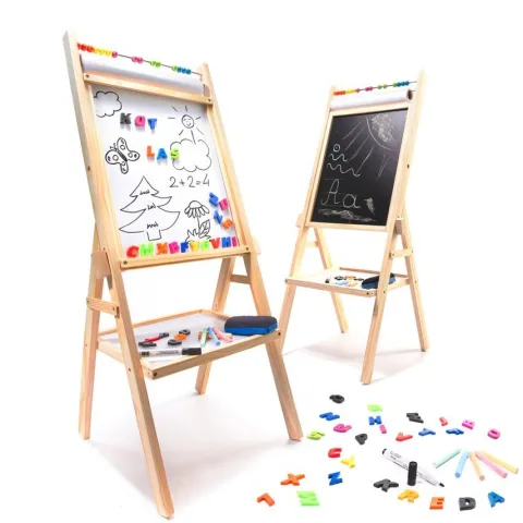 Tablica magnetyczna kredowa + papier liczydło 90cm