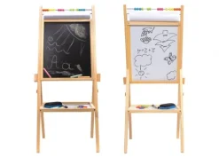 Tablica magnetyczna kredowa + papier liczydło 90cm