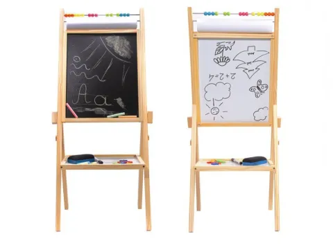 Tablica magnetyczna kredowa + papier liczydło 90cm