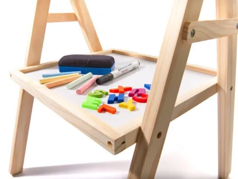 Tablica magnetyczna kredowa + papier liczydło 90cm