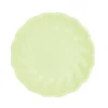 Talerz okrągły Vert Decor 6 szt. 23 cm zielony