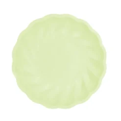 Talerz okrągły Vert Decor 6 szt. 23 cm zielony