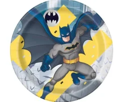 Talerzyki papierowe Batman Unique 23 cm 8 szt.