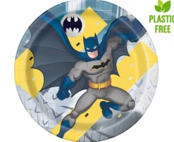 Talerzyki papierowe Batman Unique 23 cm 8 szt.
