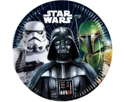 Talerzyki papierowe STAR WARS GALAXY Gwiezdne Wojny 20 cm 8 szt.