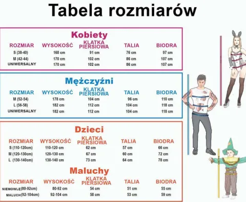 Tancerka Brzucha strój dla dorosłych damski