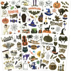 Tatuaże zmywalne wodne na Halloween mix PartyTime