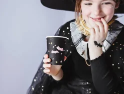 Tatuaże zmywalne wodne na halloween dla dzieci mix róż