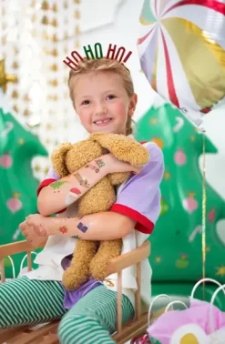 Tatuaże zmywalne ŚWIĄTECZNE Ho ho ho! mix 13 szt.