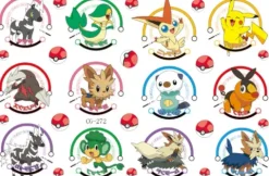 Tatuaże zmywalne wodne dla dzieci Pokemon