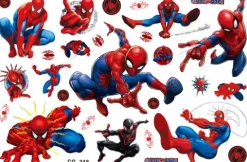 Tatuaże zmywalne/ wodne dla dzieci Spiderman Superbohater mix wzorów