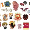 Tatuaże zmywalne wodne Harry Potter Czarodziej