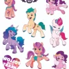 Tatuaże zmywalne wodne My Little Pony Kucyki 12 szt.
