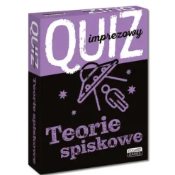TEORIE SPISKOWE KIESZONKOWIEC QUIZOWY GRA LOGICZNA, KARTY