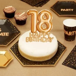 Topper 18 Happy Birthday napis dekoracja na tort
