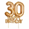 Topper 30 Happy Birthday napis dekoracja na tort