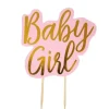 Topper dekoracyjny na tort Baby Shower - Baby Girl