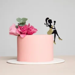 Topper na tort ciasto Lady Kobieta PLEXI