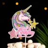 Topper na tort urodzinowy jednorożec Unicorn