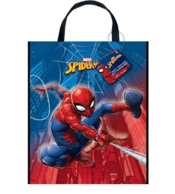 Torebka prezentowa foliowa Spiderman 33x28 cm