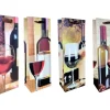 Torebka prezentowa na wino, alkohol 36x13x8,5 cm mix wzorów