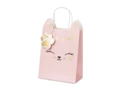 Torebka prezentowa papierowa Kotek 18x10,5x27,5 cm 1 szt.