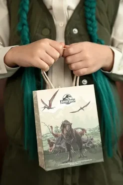 Torebki na słodycze prezenty papierowe Jurassic World 6 szt.