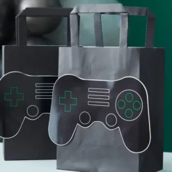Torebki prezentowe papierowe Gaming Party GAMEPAD 3D 5 szt.