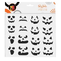 Upiorne naklejki dekoracja Halloween 16 szt.