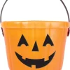 Wiaderko Dynia na słodycze Halloween 17 cm