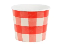 Wiaderko kubełki na przekąski Krata BBQ 14 cm 2 szt.
