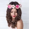 Wianek na głowę z kwiatami BOHO
