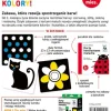 Widzę kolory! KARTY KONTRASTOWE dla malucha 3mies+