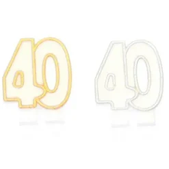 Świeczka urodzinowa na tort "40"