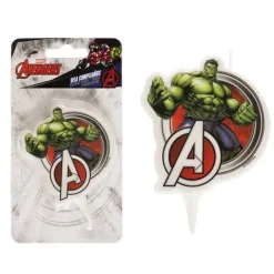 Świeczka urodzinowa na tort Hulk Marvel 7,5 cm