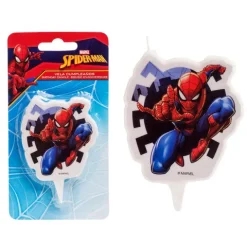 Świeczka urodzinowa na tort Spiderman Marvel 7 cm