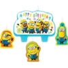 Świeczki urodzinowe na tort Minionki 4 szt.