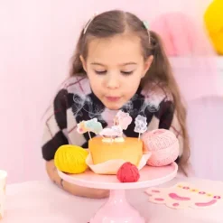 Świeczki urodzinowe pikery Kotki 6 szt.