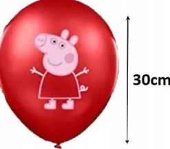 Świnka Peppa balony gumowe z nadrukiem 8 szt. mix