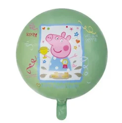 Świnka Peppa okrągły balon foliowy 18"