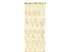 Wisząca Girlanda tło Choinki złote 100 x 245 cm