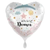 WITAJ W DOMU balon foliowy serce 18"