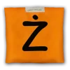 Woreczek gimnastyczny z literką Ż - szkolny Akson